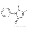 3H- 피라 졸 -3- 온, 1,2- 디 하이드로 -1,5- 디메틸 -2- 페닐 -CAS 60-80-0